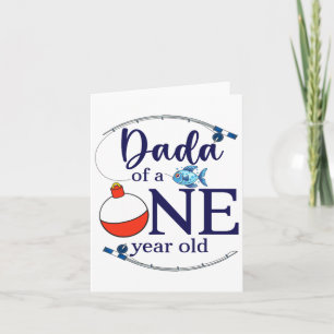 Carte Dada Of The Big One Fishing Boy Premier anniversai