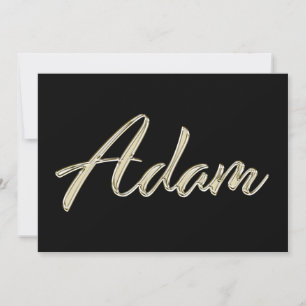 Carte d'Adam White Gold