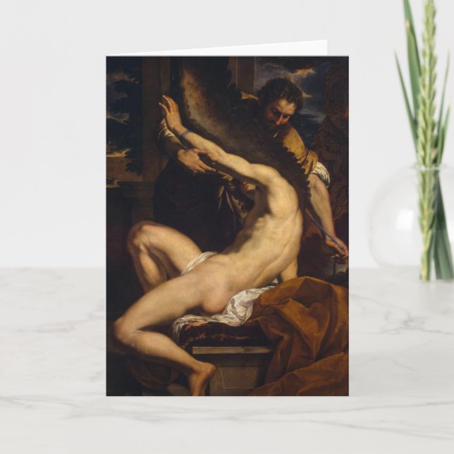 Carte Daedalus and Icarus Fine Art Greetings Card (Devant)