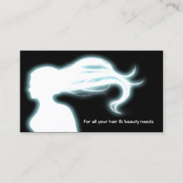 carte d'affaires aqua Hair Salon