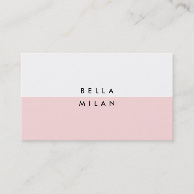 Carte d'affaires moderne et chic (Devant)