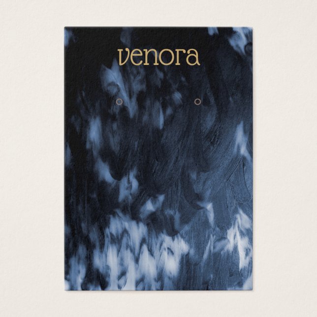 Carte d'affichage Abstraite à oreille peinte en no (Devant)