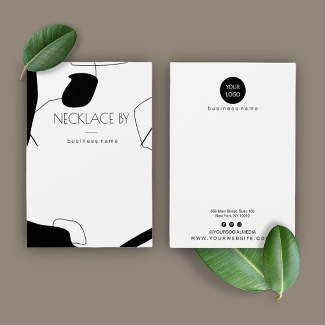 Carte d'affichage Abstraite couleur noire et blanc (Créateur téléchargé)