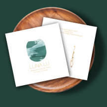 Carte d'affichage Abstraite minimaliste pour bijou