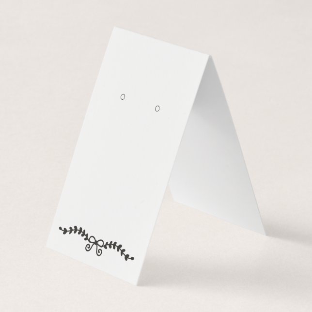 Carte d'affichage autonome pour oreille de la feui (Devant)