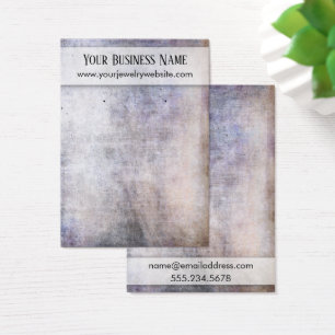 Carte d'affichage Brown à oreille pourpre rayé