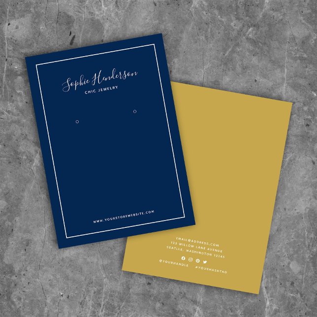 Carte d'affichage Calligraphie et oreille couleur  (Créateur téléchargé)