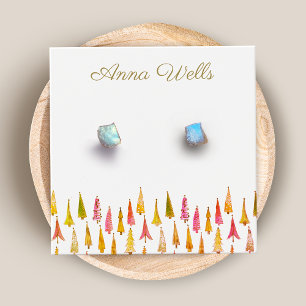 Carte d'affichage Carré de Noël