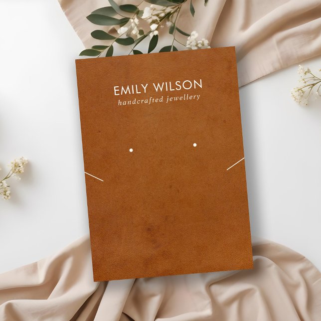 CARTE D'AFFICHAGE DE LA LACE DE COULEUR EN CUIR TA (Créateur téléchargé)