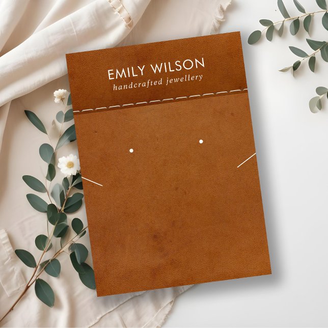 CARTE D'AFFICHAGE DE LA LACE DE COULEUR EN CUIR TA (Créateur téléchargé)