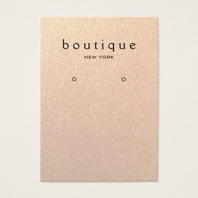 Carte d'affichage de la Parties scintillant d'or s (Devant)