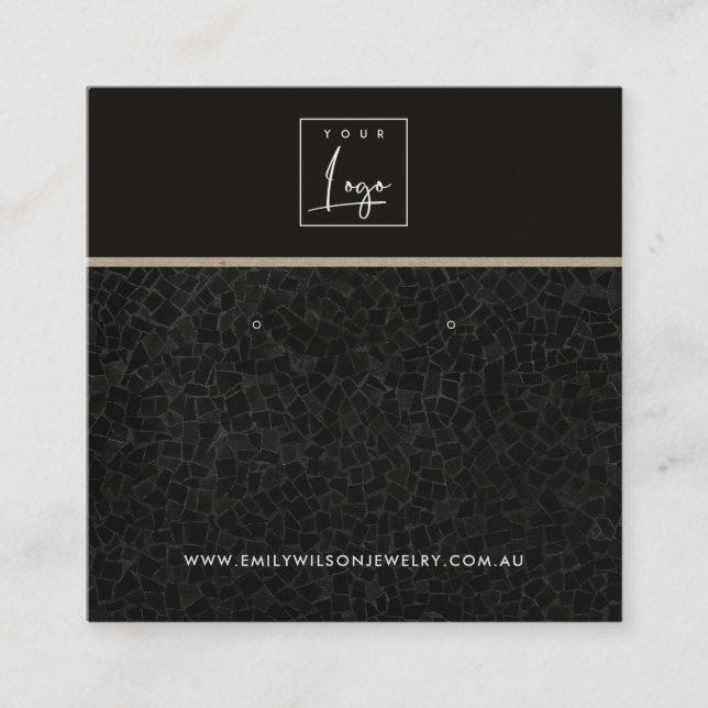 CARTE D'AFFICHAGE DE L'ÉTUDE DE TEXTURE DE LA MOSA (Devant)