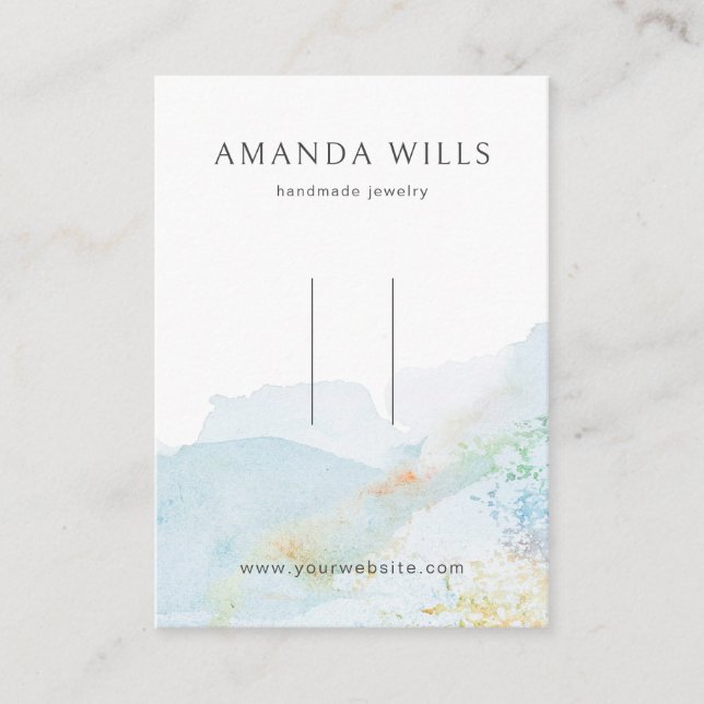 Carte d'affichage de l'extrait de cheveux ・ Pastel (Devant)