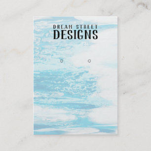 Carte d'affichage de l'oreille aquarelle