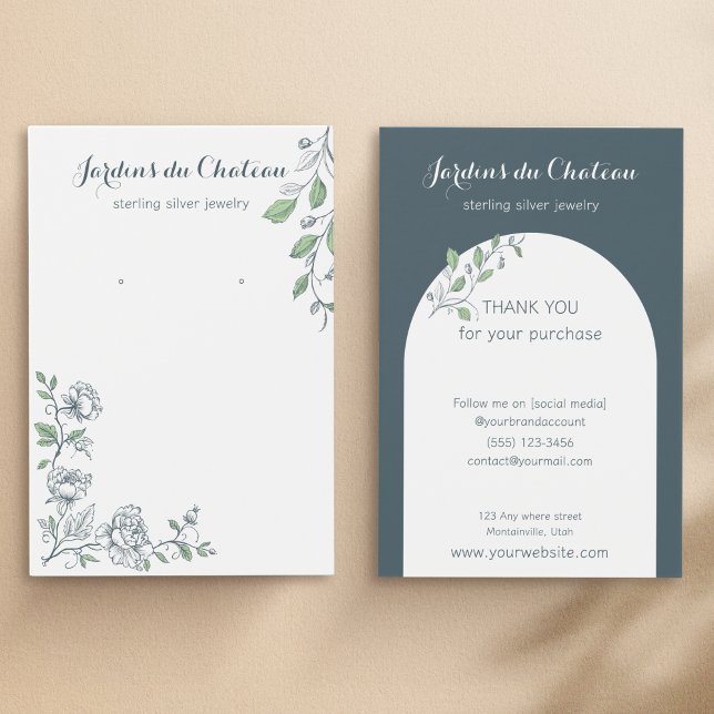 Carte d'affichage de l'oreille botanique française (Créateur téléchargé)