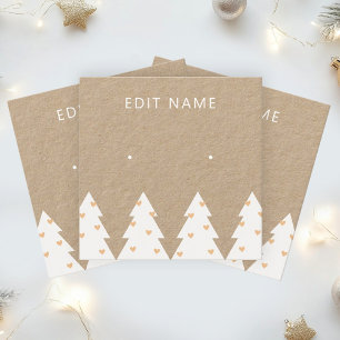 Carte d'affichage de l'oreille de Noël