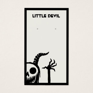 Carte d'affichage de l'oreille du crâne du démon d