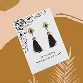 Carte d'affichage de l'oreille ・ Vintage des persi