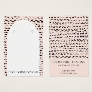 Carte d'affichage Dotty Arch oreille collier bijou