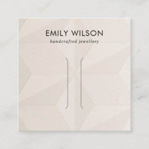 CARTE D'AFFICHAGE DU CLIP À CHEVEUX DE DIAMANT BLA