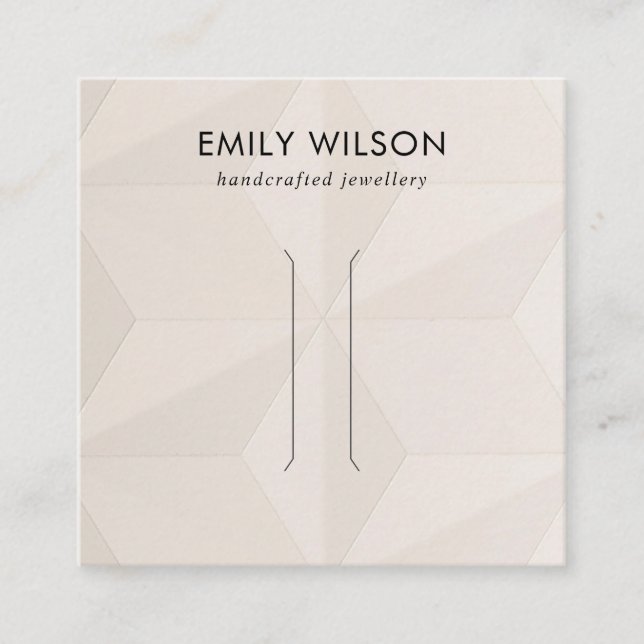 CARTE D'AFFICHAGE DU CLIP À CHEVEUX DE DIAMANT BLA (Devant)