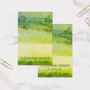 Carte d'affichage du collier à bijoux à oreilles e