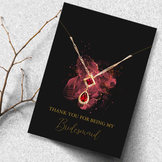 Carte d'affichage du collier de servante d'aquarel (Créateur téléchargé)