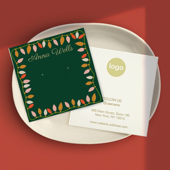 Carte d'affichage du logo Christmasghts (Créateur téléchargé)