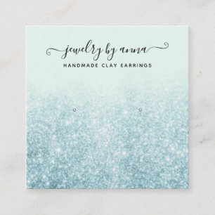 Carte d'affichage Écrans de Parties scintillant bl