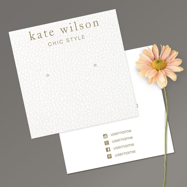 Carte d'affichage en cuir blanc (image) (Créateur téléchargé)