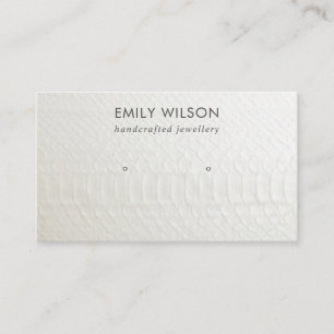 CARTE D'AFFICHAGE EN CUIR BLANC TEXTURE ÉTUDIANT