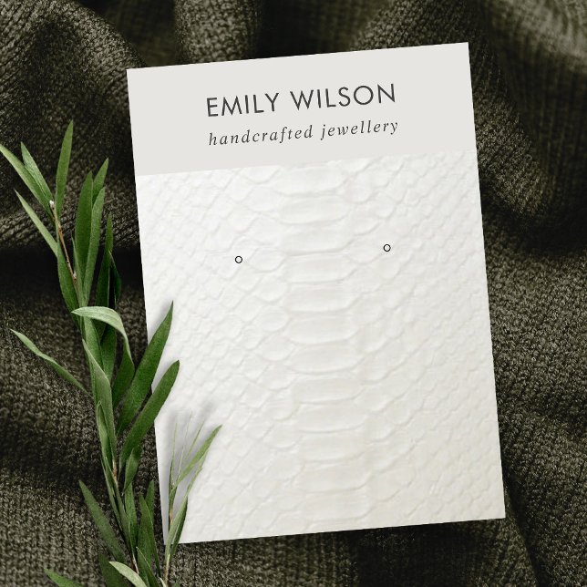 CARTE D'AFFICHAGE EN CUIR BLANC TEXTURE ÉTUDIANT (Créateur téléchargé)