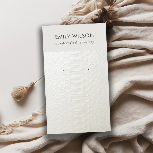 CARTE D'AFFICHAGE EN CUIR BLANC TEXTURE ÉTUDIANT (Créateur téléchargé)