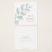 Carte d'affichage Feuille couleur 