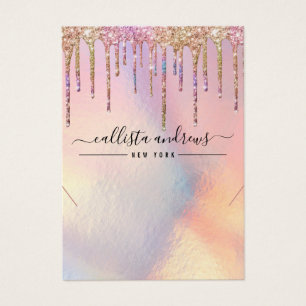 Carte d'affichage Holographique Parties scintillan