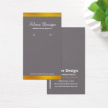 Carte d'affichage minimaliste Faux Gold Foil