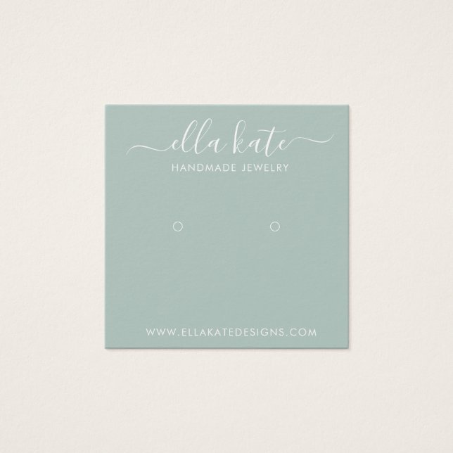 Carte d'affichage moderne (Devant)