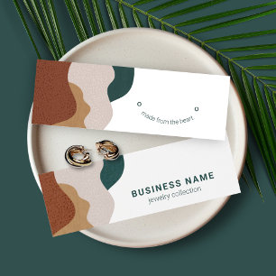 Carte d'affichage moderne Abstrait Boho Earring