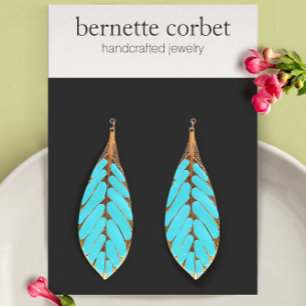 Carte d'affichage moderne Noir grand oreille