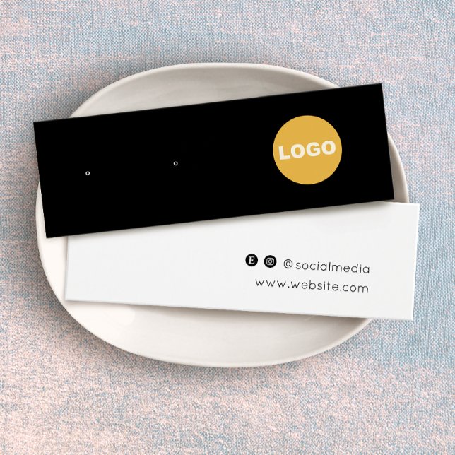 Carte d'affichage noir pour porte-bijoux (Créateur téléchargé)