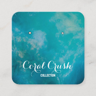 Carte d'affichage Ocean Calligraphy