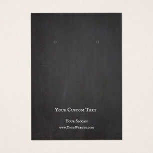 Carte d'affichage pour bijoux à oreilles, tableau 