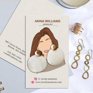 Carte d'affichage pour fille