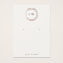 Carte d'affichage Retro Glam Silver Sequins