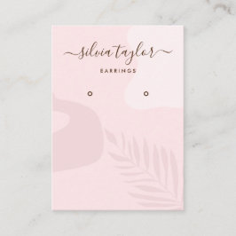 Carte d'affichage Rose de calligraphie abstrait
