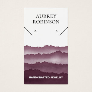 Carte d'affichage rouge Magic Misty Mountains