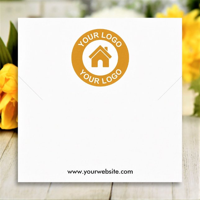 Carte d'affichage simple collier logo personnalisé (Créateur téléchargé)