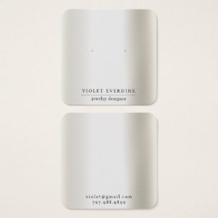 Carte d'affichage simple et minimale pour la typog