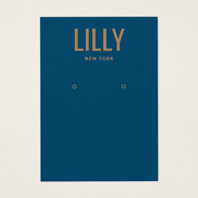 Carte d'affichage simple et moderne (Devant)