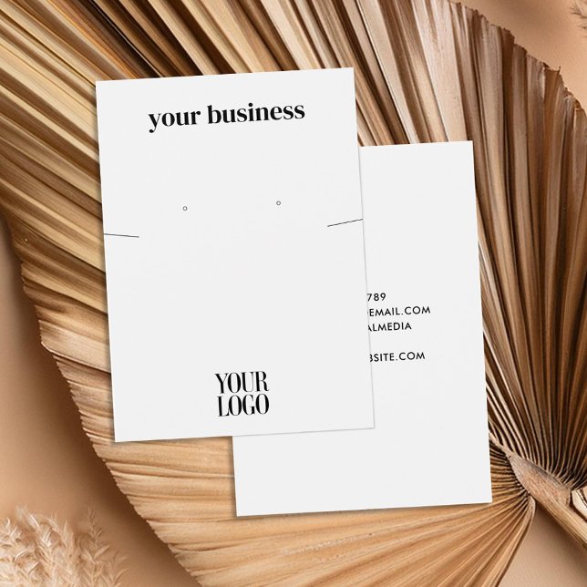 Carte d'affichage simple et moderne (Créateur téléchargé)